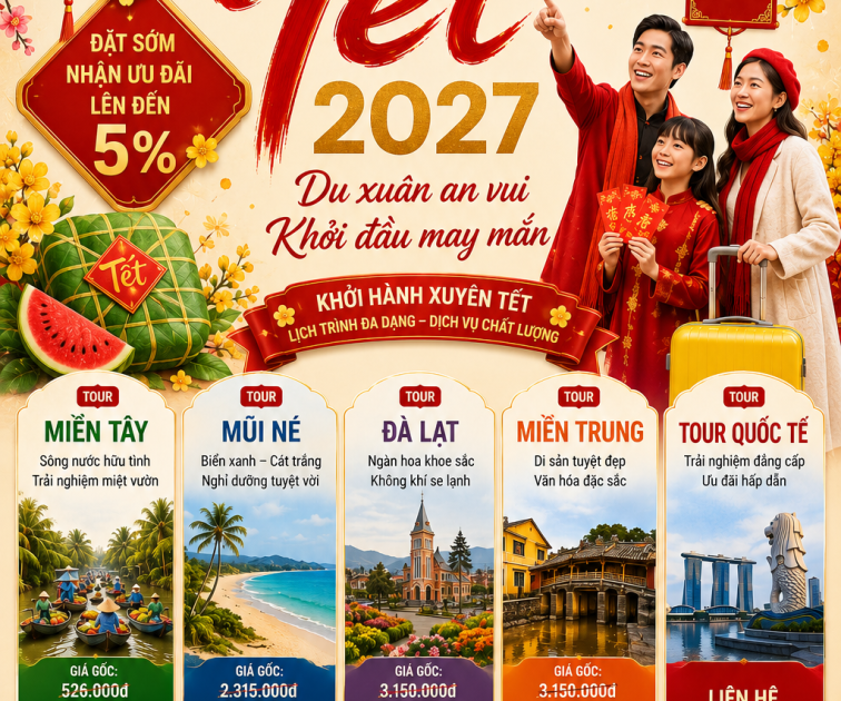 Tour Tết 2027 