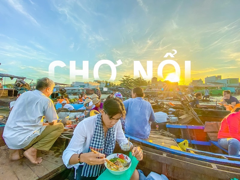 chợ nổi cái răng